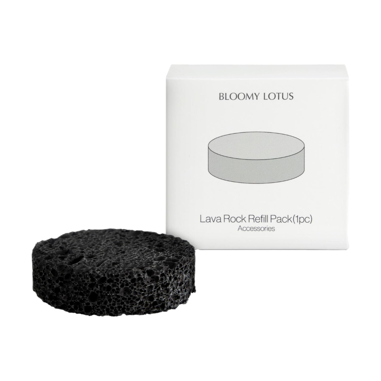 Recambio de difusor de roca de lava Bloomy Lotus, 1 unidad